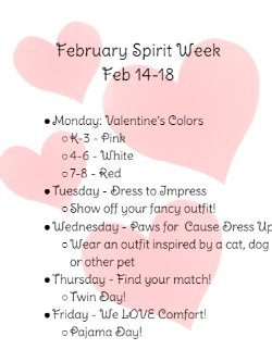 February Spirit Week 